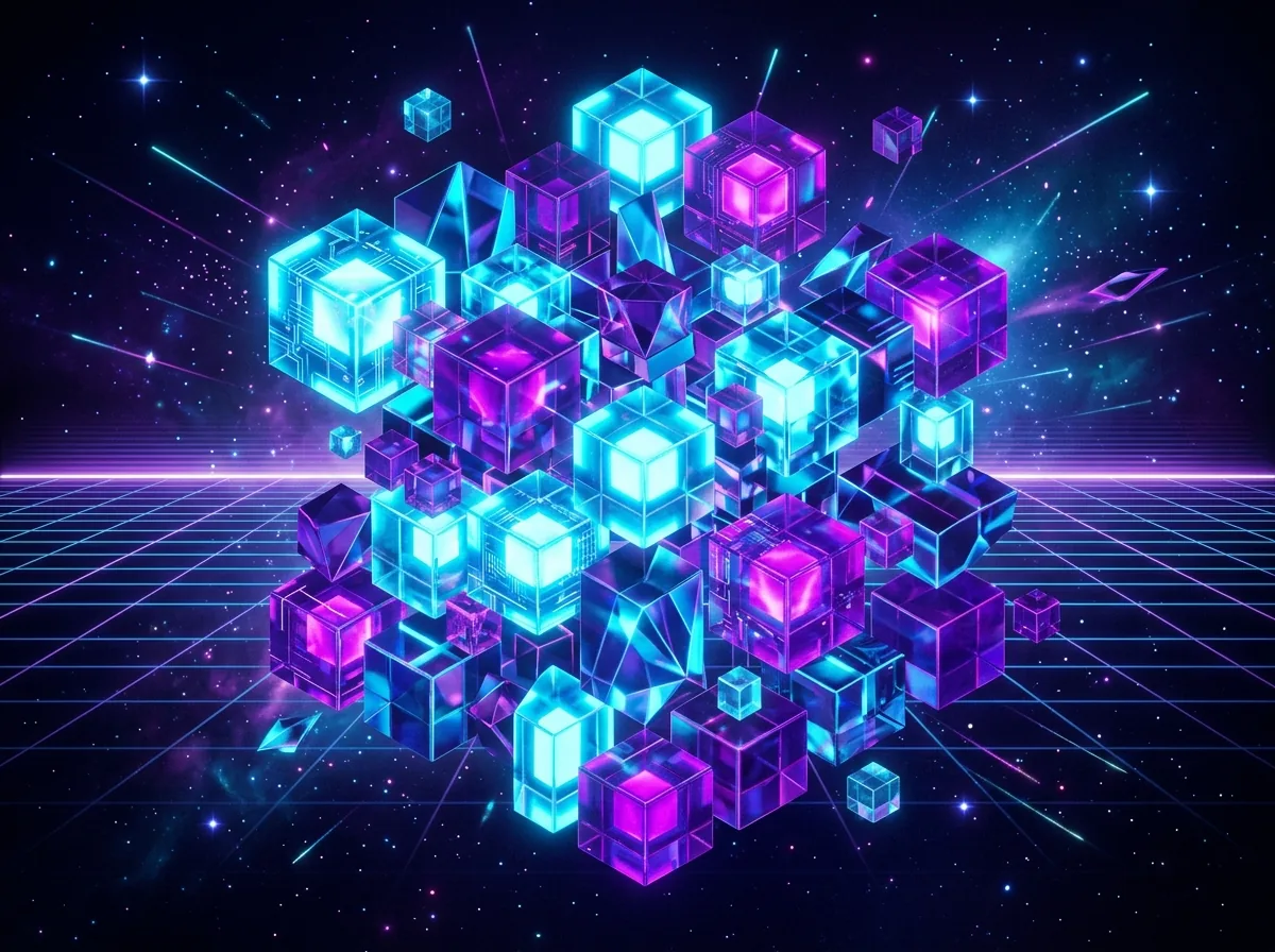 Ilustracja układanki geometrycznej
